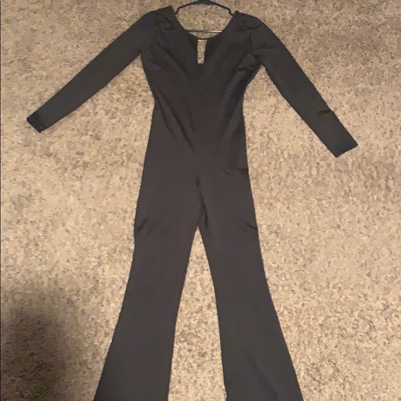 A3 Design Pants - Form Fitting Black Jumpsuit